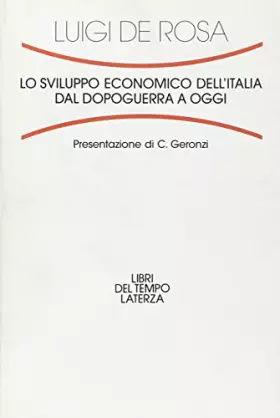 Couverture du produit · Lo sviluppo economico dell'Italia dal dopoguerra a oggi