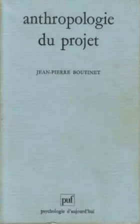 Couverture du produit · Anthropologie du projet