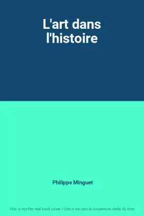 Couverture du produit · L'art dans l'histoire