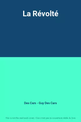 Couverture du produit · La Révolté