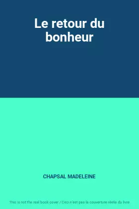 Couverture du produit · Non renseigné