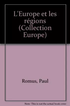 Couverture du produit · L'europe des regions