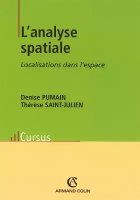 Couverture du produit · Analyse spatiale, tome 1 : Localisations