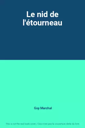 Couverture du produit · Le nid de l'étourneau