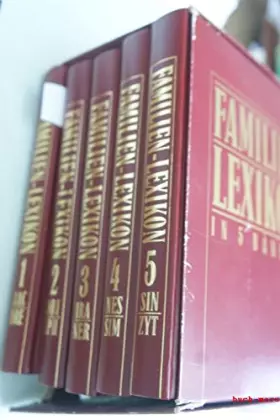 Couverture du produit · Familien-Lexikon in 5 Bänden