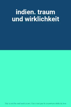 Couverture du produit · indien. traum und wirklichkeit