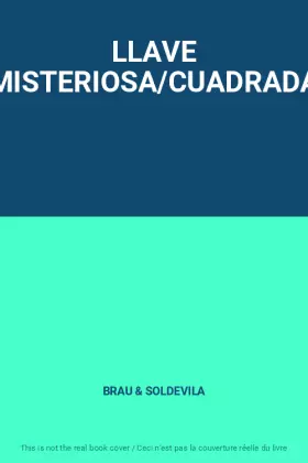 Couverture du produit · LLAVE MISTERIOSA/CUADRADA