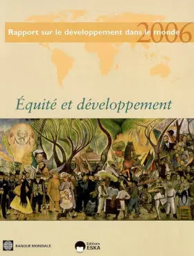 Couverture du produit · Equité et développement : Rapport sur le développement dans le monde