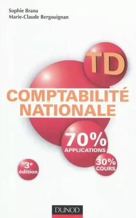 Couverture du produit · TD - Comptabilité nationale - 3e édition