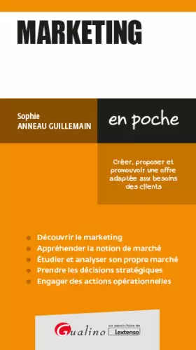 Couverture du produit · Marketing: Les points clés pour tout connaître de la démarche marketing stratégique et opérationnelle (2020-2021)