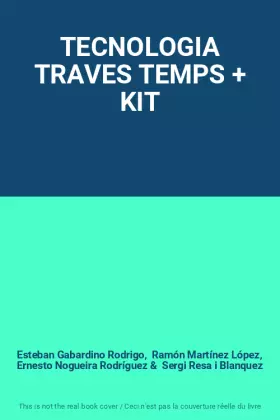 Couverture du produit · TECNOLOGIA TRAVES TEMPS + KIT