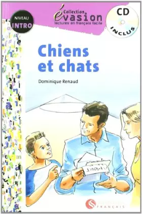 Couverture du produit · EVASION NIVEAU INTRO CHIENS ET CHATS + CD (Evasion Lectures FranÇais) - 9788429408782