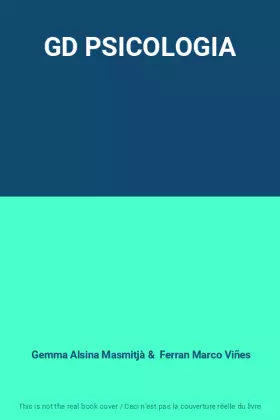 Couverture du produit · GD PSICOLOGIA