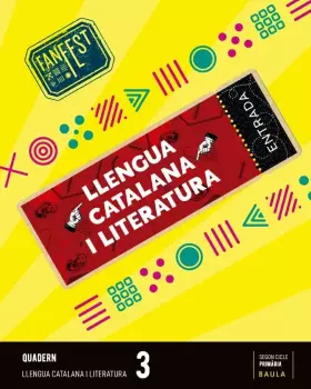 Couverture du produit · Quadern Llengua catalana i literatura 3r Primària Fanfest (Projecte Fanfest) - 9788447947027