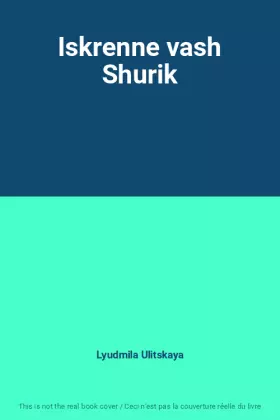 Couverture du produit · Iskrenne vash Shurik