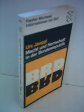 Couverture du produit · Macht und Herrschaft in der Bundesrepublik