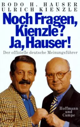 Couverture du produit · Noch Fragen, Kienzle? Ja, Hauser!