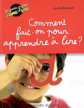 Couverture du produit · Comment fait-on pour apprendre à lire ?