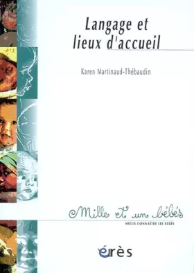 Couverture du produit · Langage et lieux d'accueil