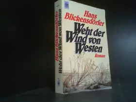 Couverture du produit · Weht der Wind von Westen. Roman.