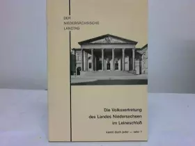 Couverture du produit · Der Niedersächsische Landtag