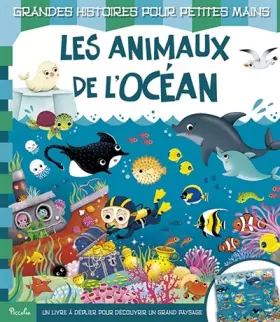 Couverture du produit · Les animaux de l'océan: Un livre à déplier pour découvrir un grand paysage