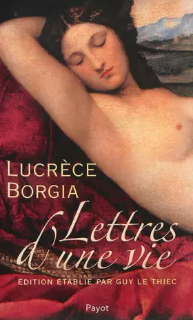 Couverture du produit · Lettres d'une vie