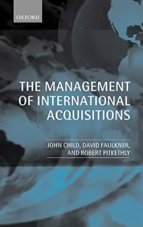 Couverture du produit · The Management of International Acquisitions