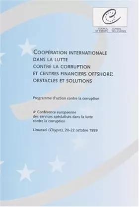 Couverture du produit · Coopération internationale dans la lutte contre la corruption et centres financiers offshore : obstacles et solutions.: Program