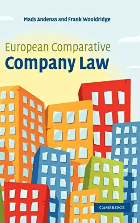 Couverture du produit · European Comparative Company Law