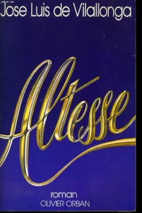 Couverture du produit · Altesse / roman