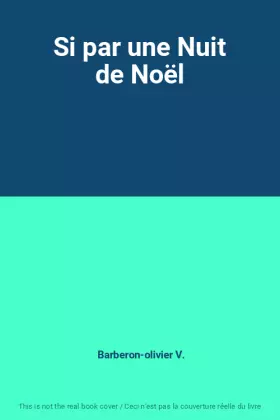 Couverture du produit · Si par une Nuit de Noël