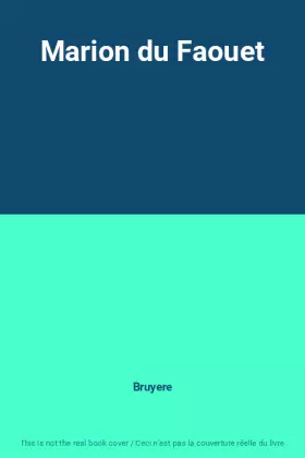 Couverture du produit · Marion du Faouet