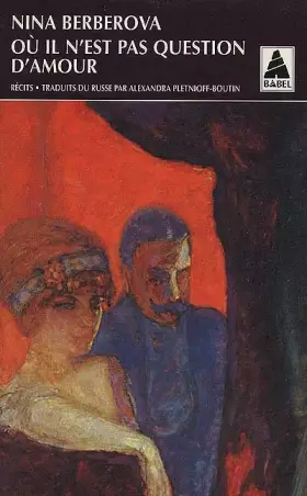 Couverture du produit · OU IL N'EST PAS QUESTION D'AMOUR ET AUTRES RECITS