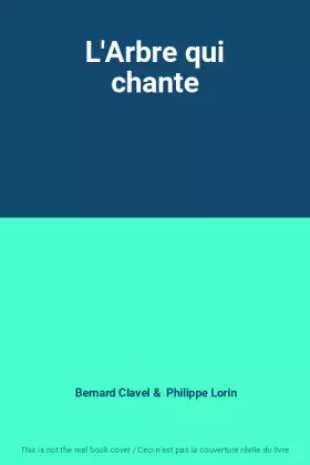 Couverture du produit · L'Arbre qui chante