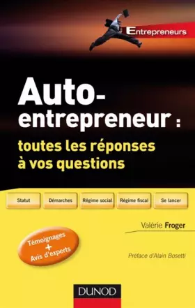Couverture du produit · Auto-entrepreneur : toutes les réponses à vos questions