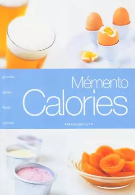 Couverture du produit · Mémento calories