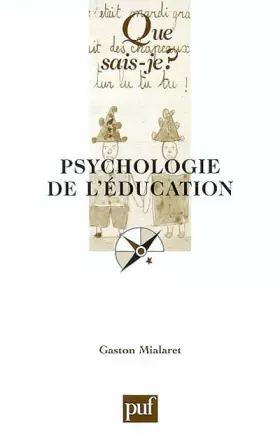 Couverture du produit · Psychologie de l'éducation