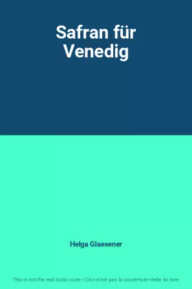 Couverture du produit · Safran für Venedig