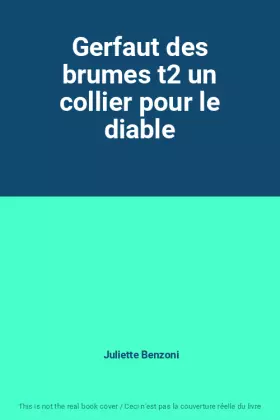 Couverture du produit · Gerfaut des brumes t2 un collier pour le diable