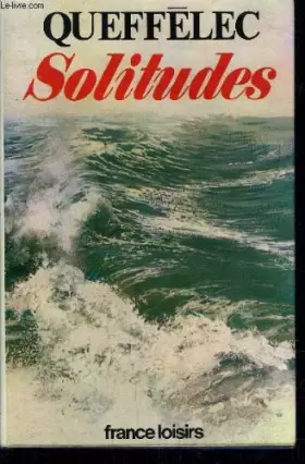 Couverture du produit · Solitudes.
