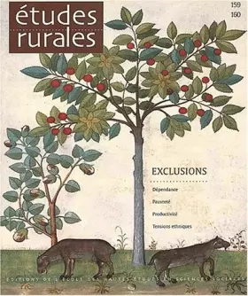 Couverture du produit · Etudes rurales N° 159-160 : Exclusions