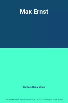 Couverture du produit · Max Ernst