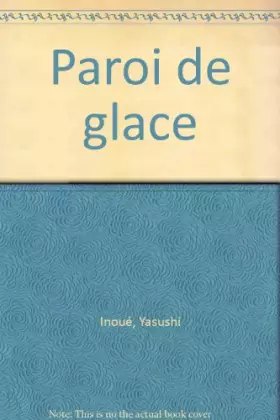 Couverture du produit · Paroi de glace