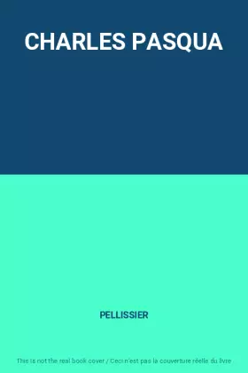 Couverture du produit · CHARLES PASQUA