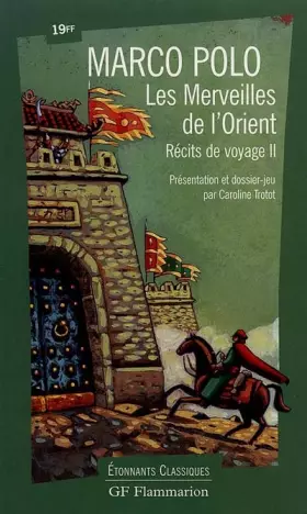 Couverture du produit · Récits de voyage, tome 2 : Les Merveilles de l'Orient.