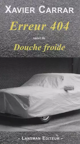 Couverture du produit · Erreur 404 : Suivi de Douche froide