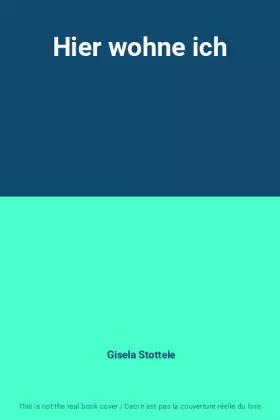 Couverture du produit · Hier wohne ich