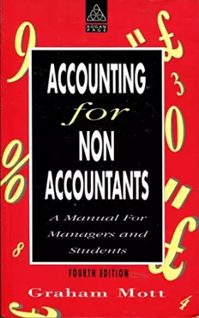 Couverture du produit · Accounting for Non-accountants: A Manual for Managers and Students