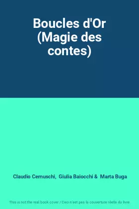 Couverture du produit · Boucles d'Or (Magie des contes)